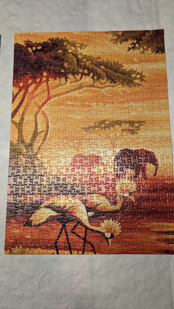 Triptychon Puzzle Deluxe von noris - (2 x 500 & 1 x 1000 Teile)