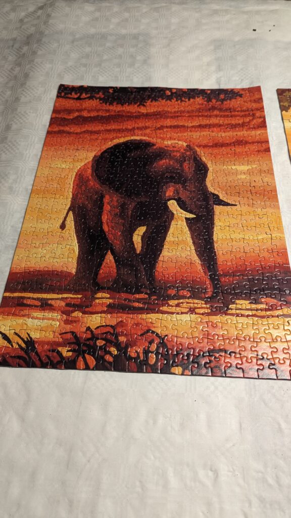 Triptychon Puzzle Deluxe von noris - (2 x 500 & 1 x 1000 Teile)