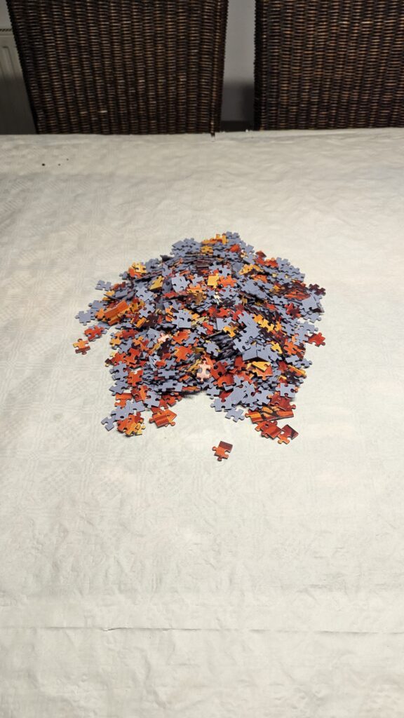 Triptychon Puzzle Deluxe von noris - (2 x 500 & 1 x 1000 Teile)