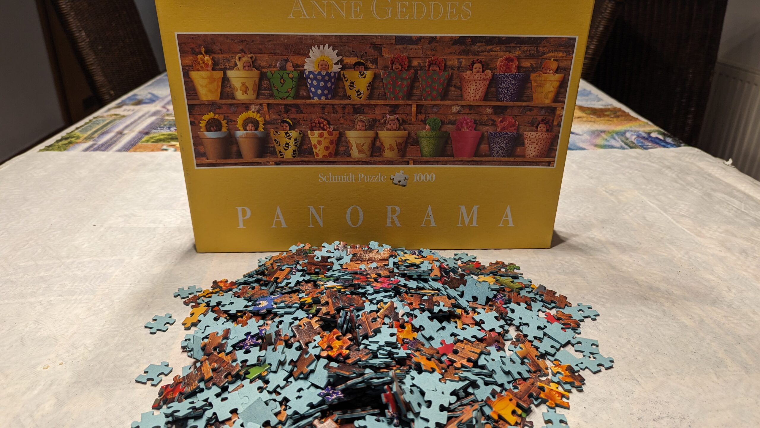 Anne Geddes - Möge das Puzzeln beginnen.