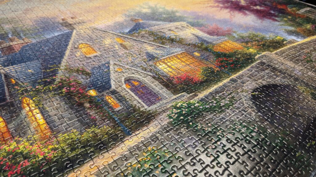 Thomas Kinkade Painter of Light - 3000 Teile Puzzle von Schmidt