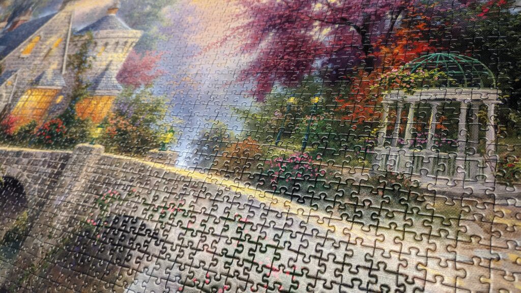 Thomas Kinkade Painter of Light - 3000 Teile Puzzle von Schmidt