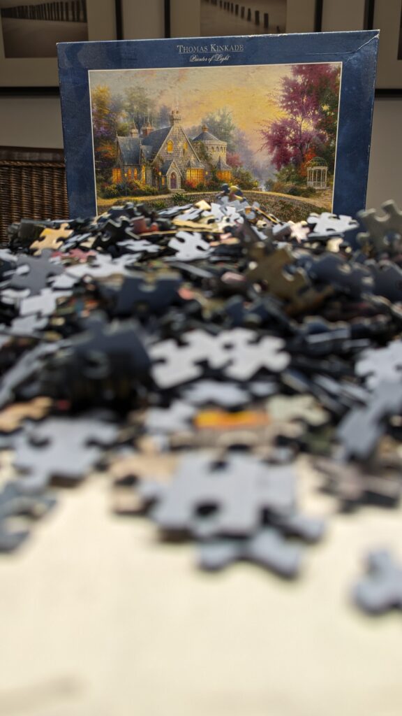 Thomas Kinkade Painter of Light - 3000 Teile Puzzle von Schmidt